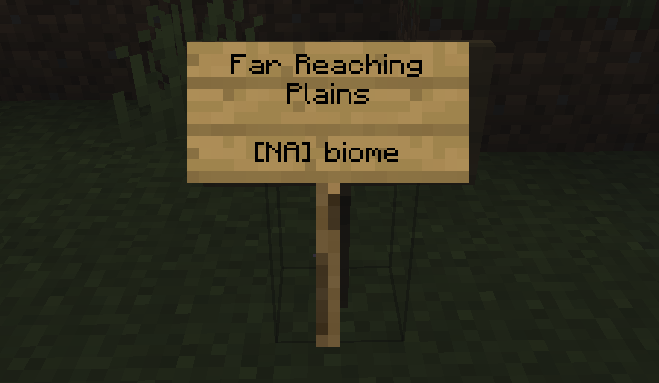 Named Areas mod for minecraft 22