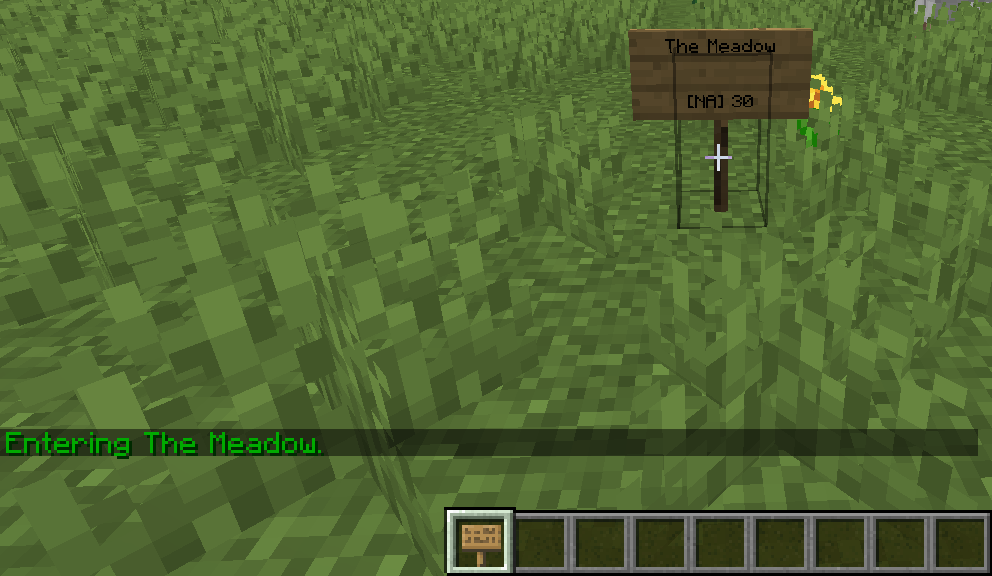 Named Areas mod for minecraft 24