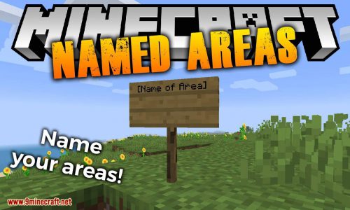 Named Areas mod for minecraft logo