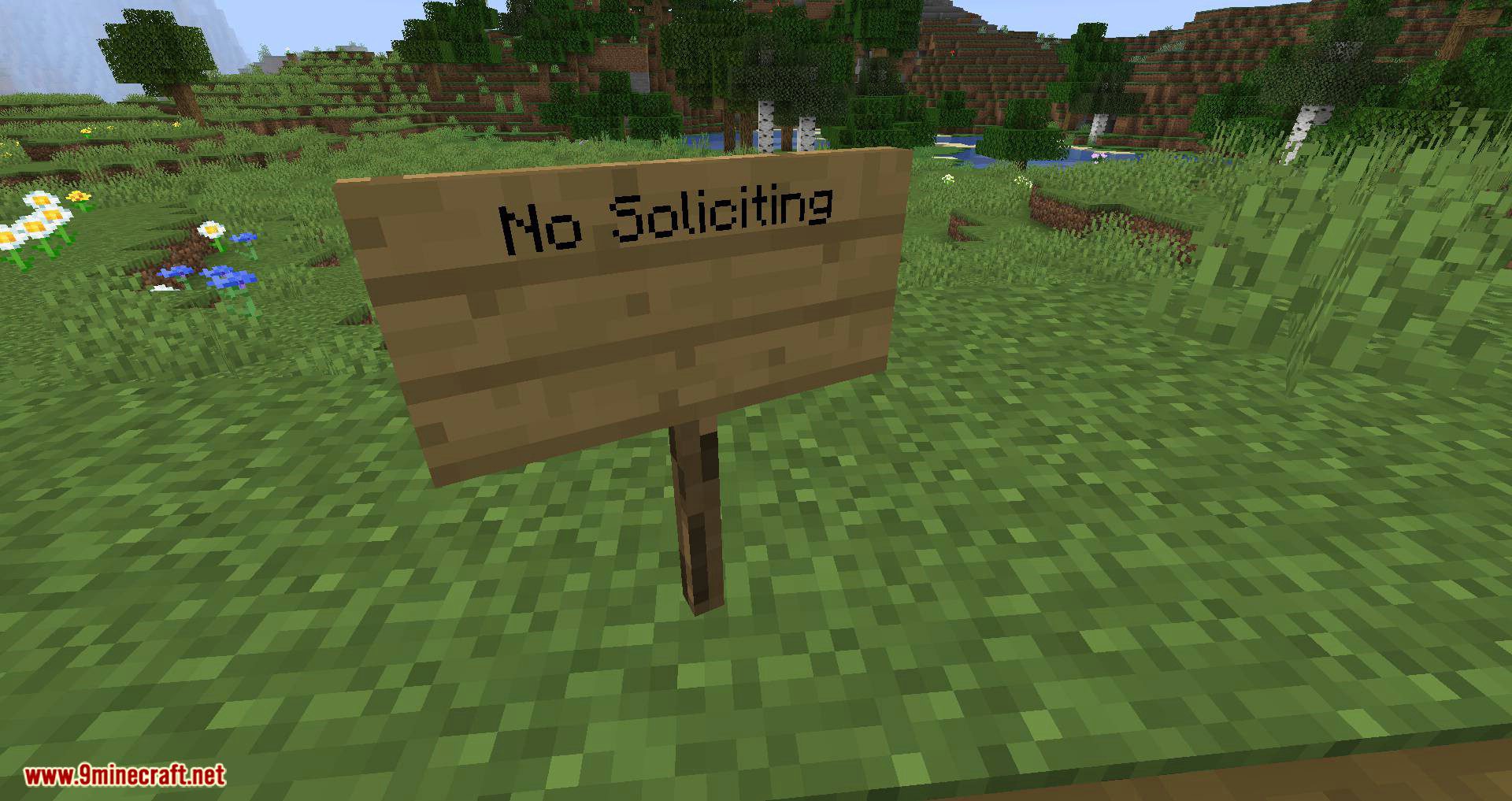 No Soliciting mod for minecraft 09