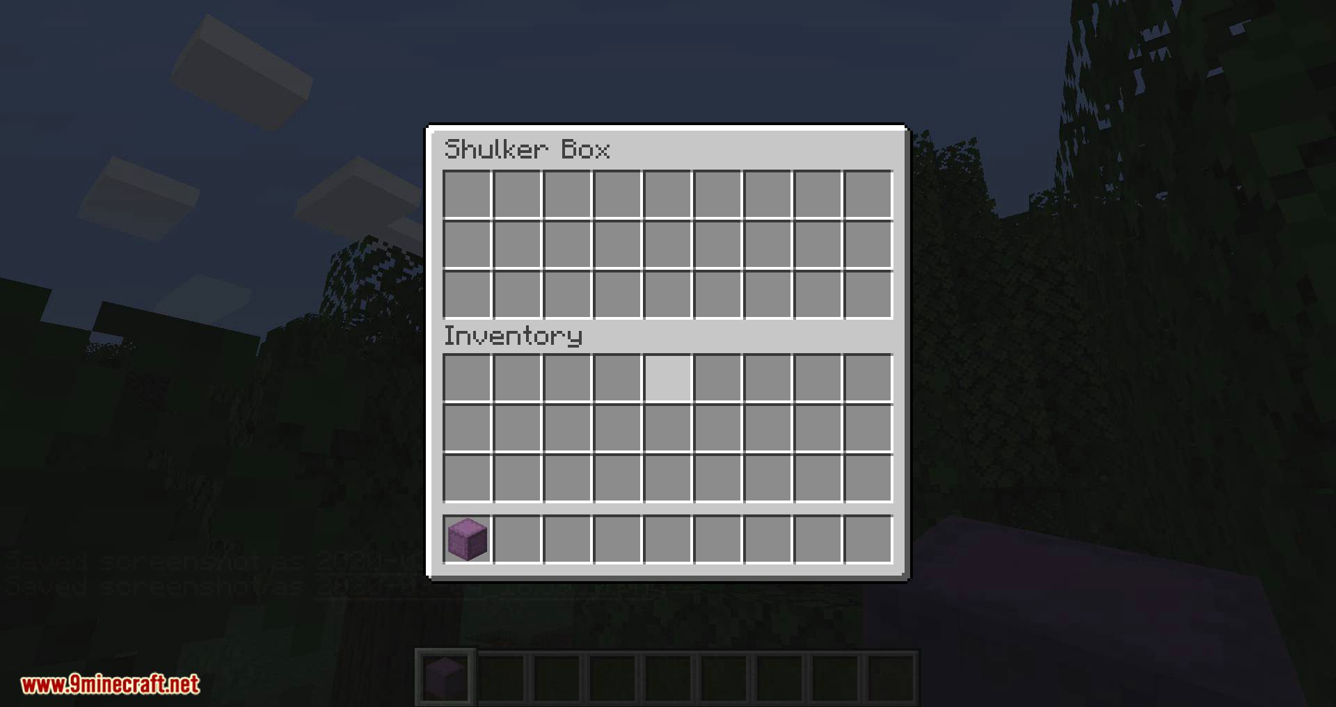 Quick Shulker mod for minecraft 03