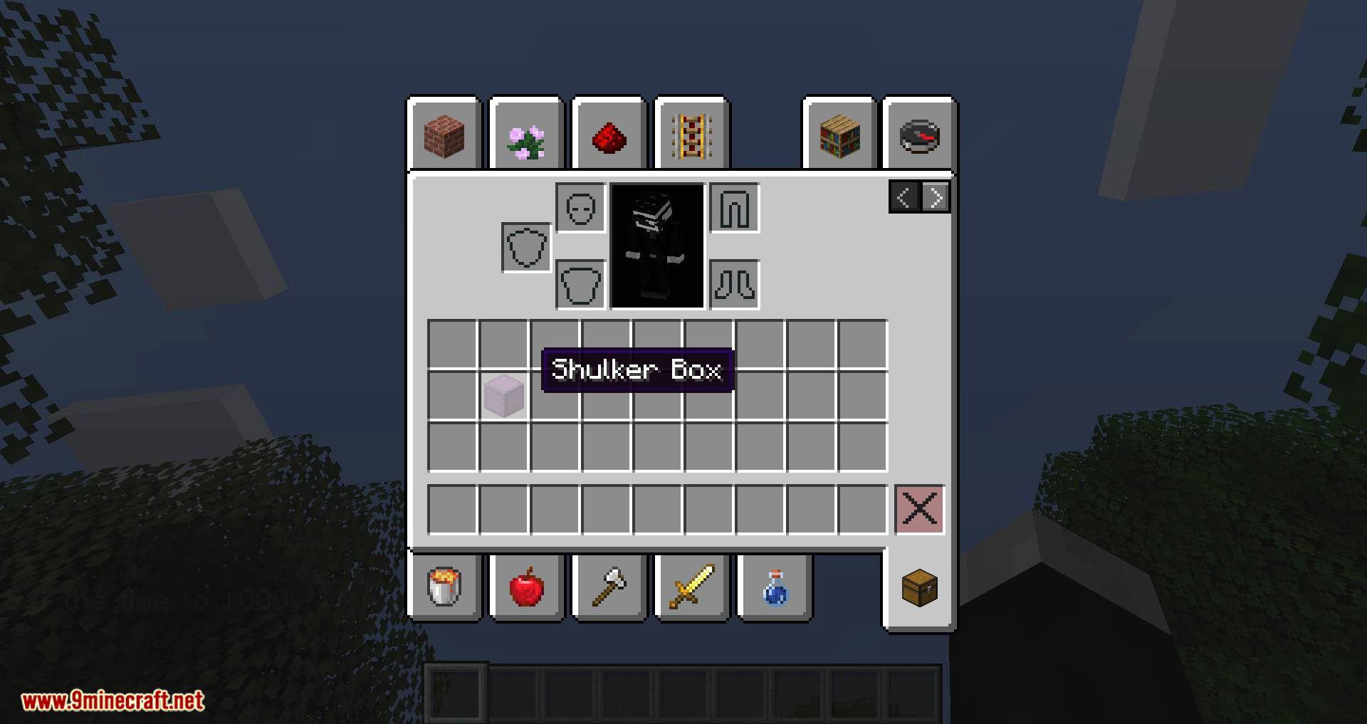 Quick Shulker mod for minecraft 04