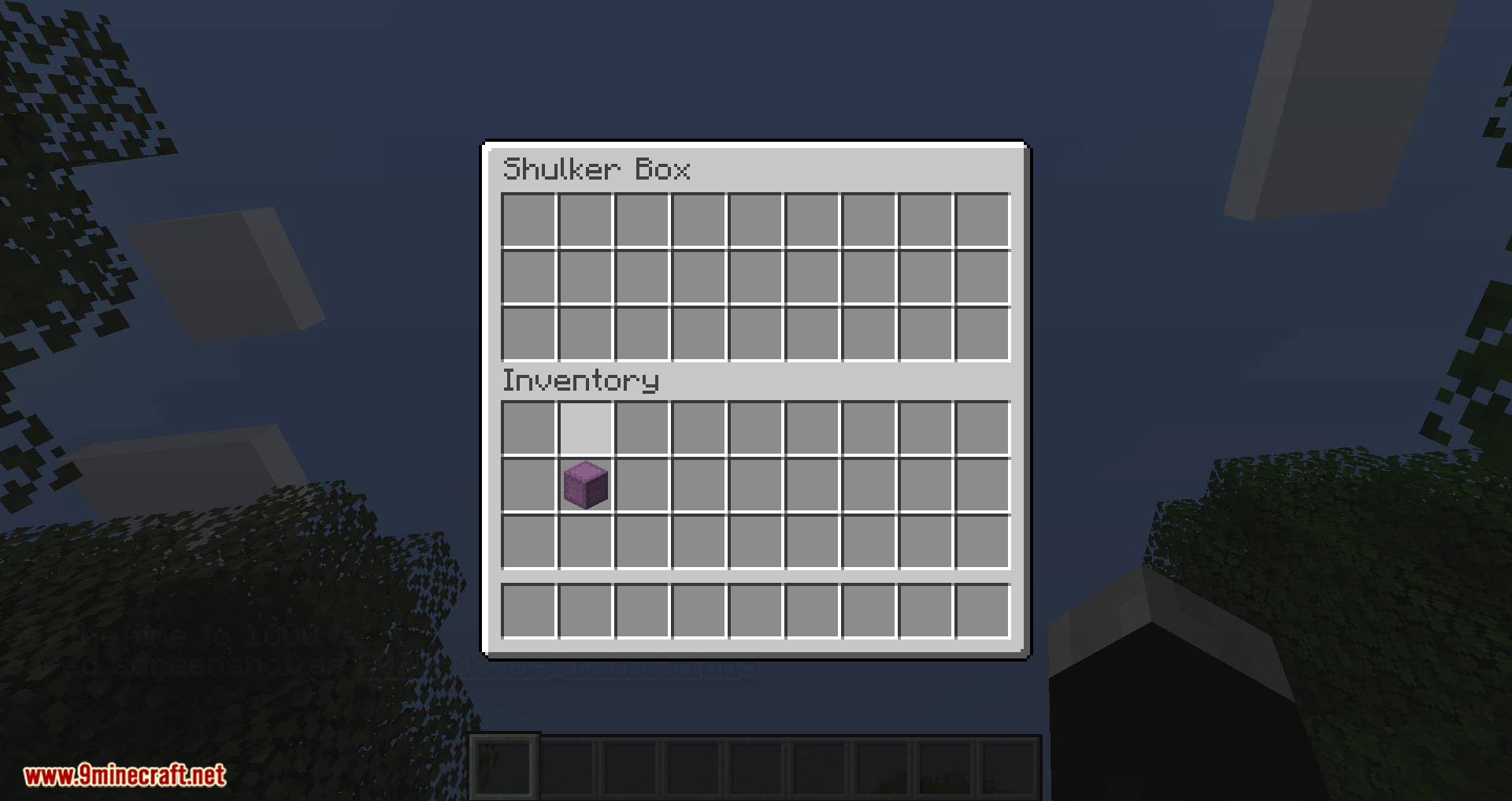 Quick Shulker mod for minecraft 05