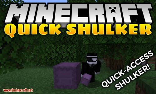 Quick Shulker mod for minecraft logo