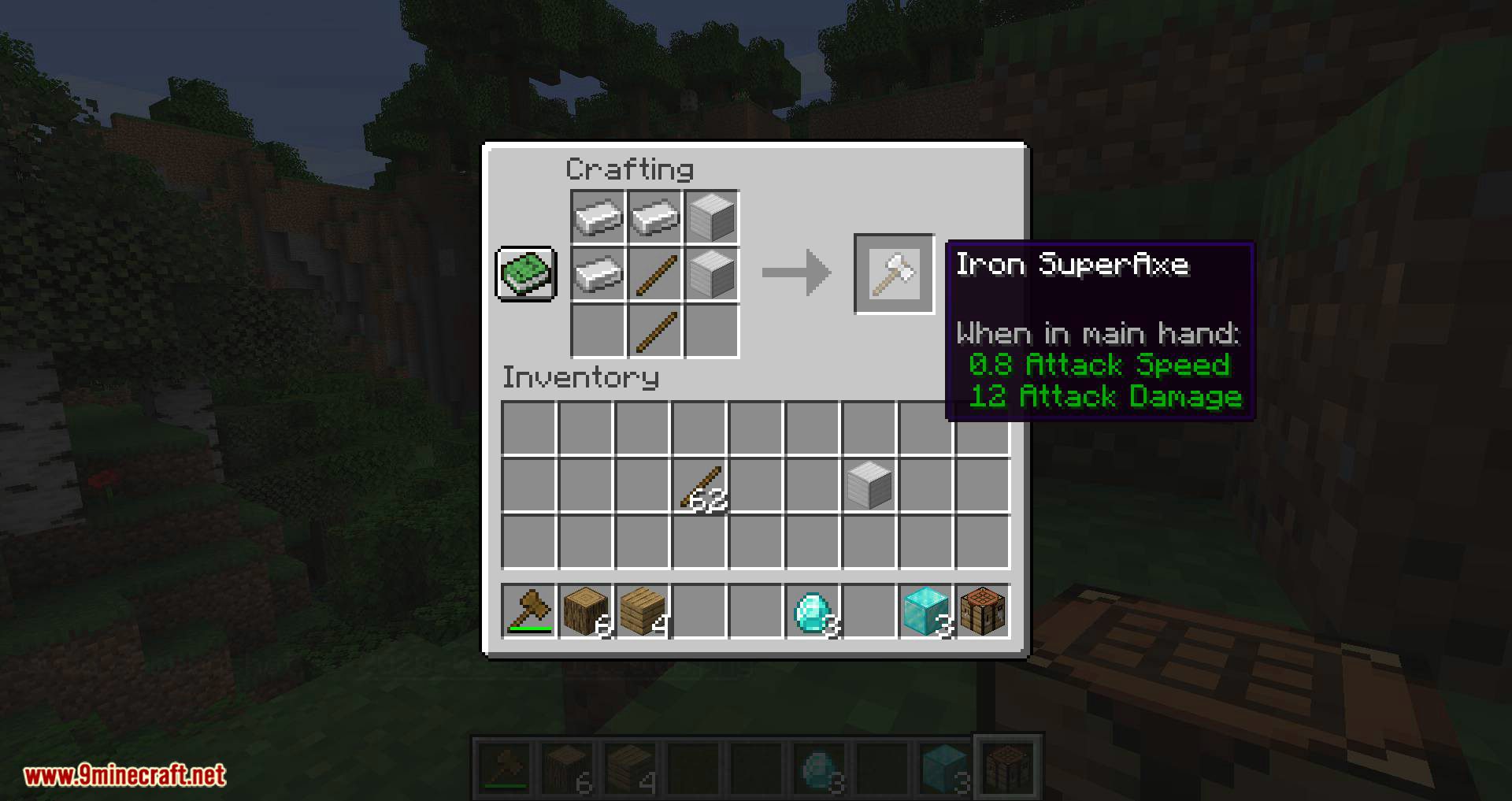 Super Axes mod for minecraft 07