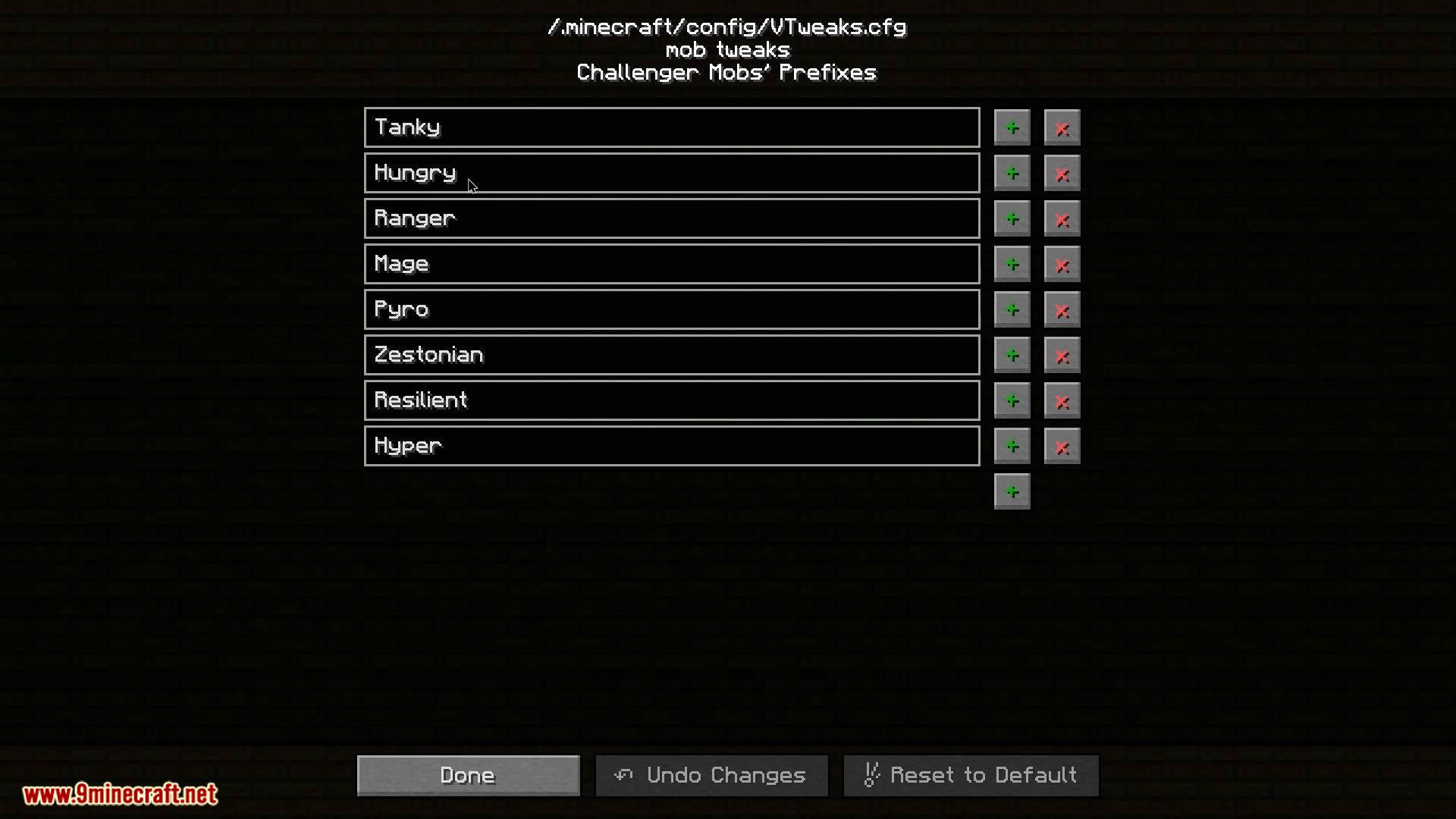 V-Tweaks mod for minecraft 08