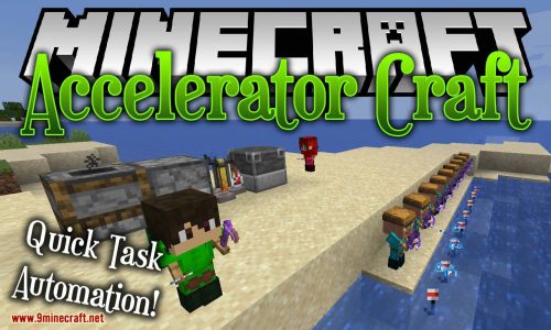 acceleratorcraft mod for minecraft logo