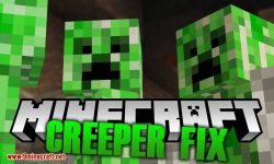 creeper fix mod for minecraft logo