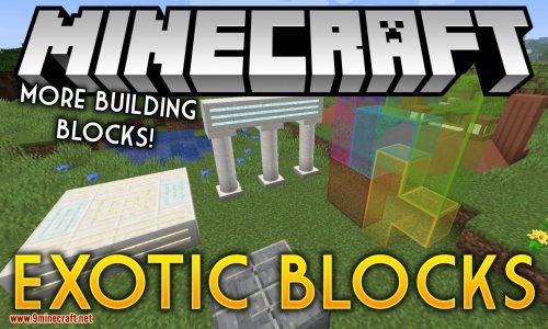 exotic blocks mod for minecraft logo