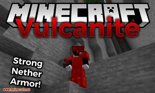 vulcanite mod for minecraft logo