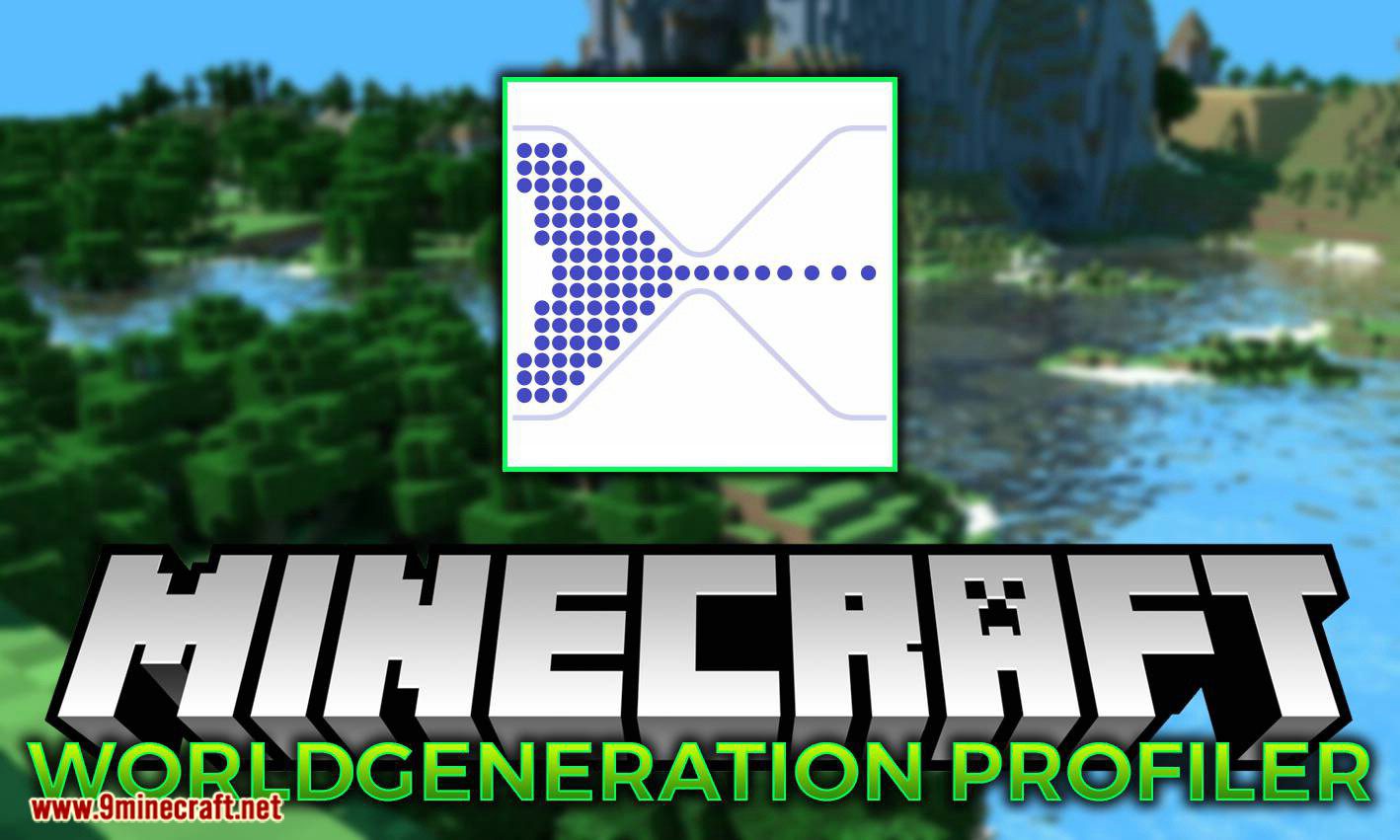 worldgeneration profiler mod for minecraft logo