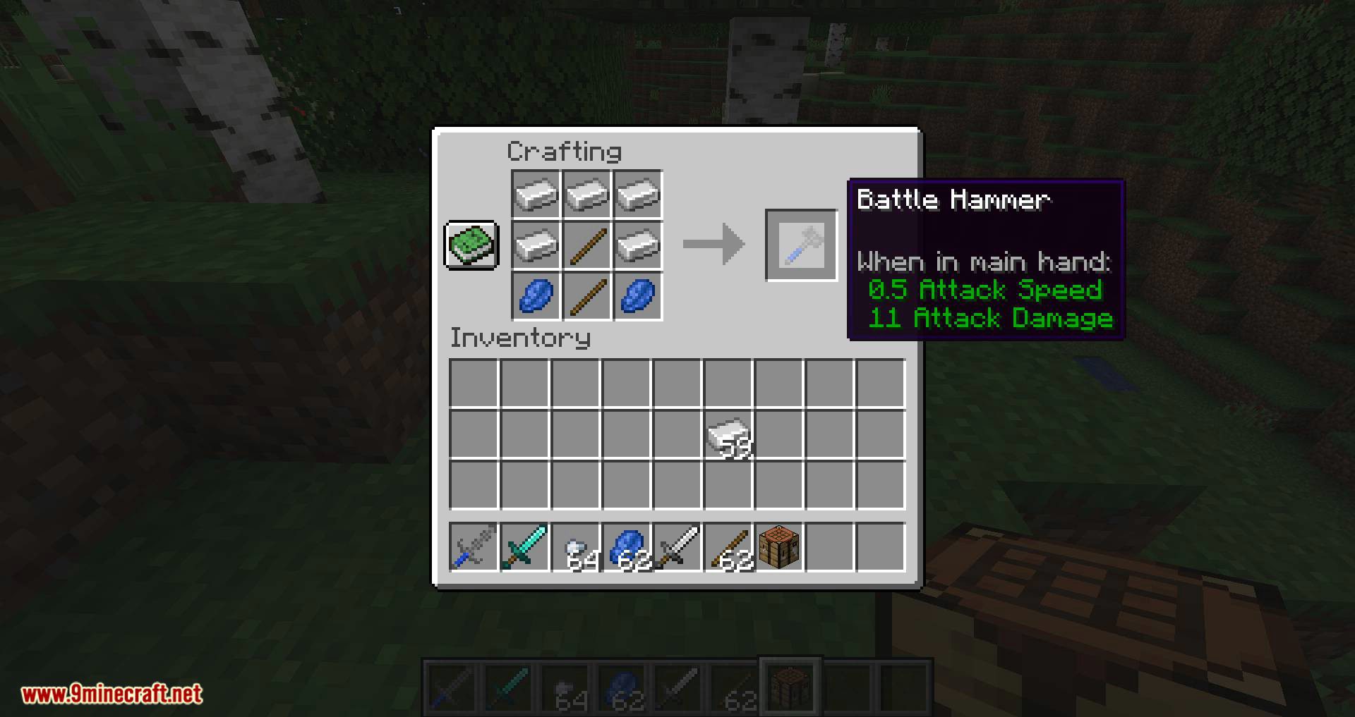 Battle Weapons Pack mod for minecraft 04