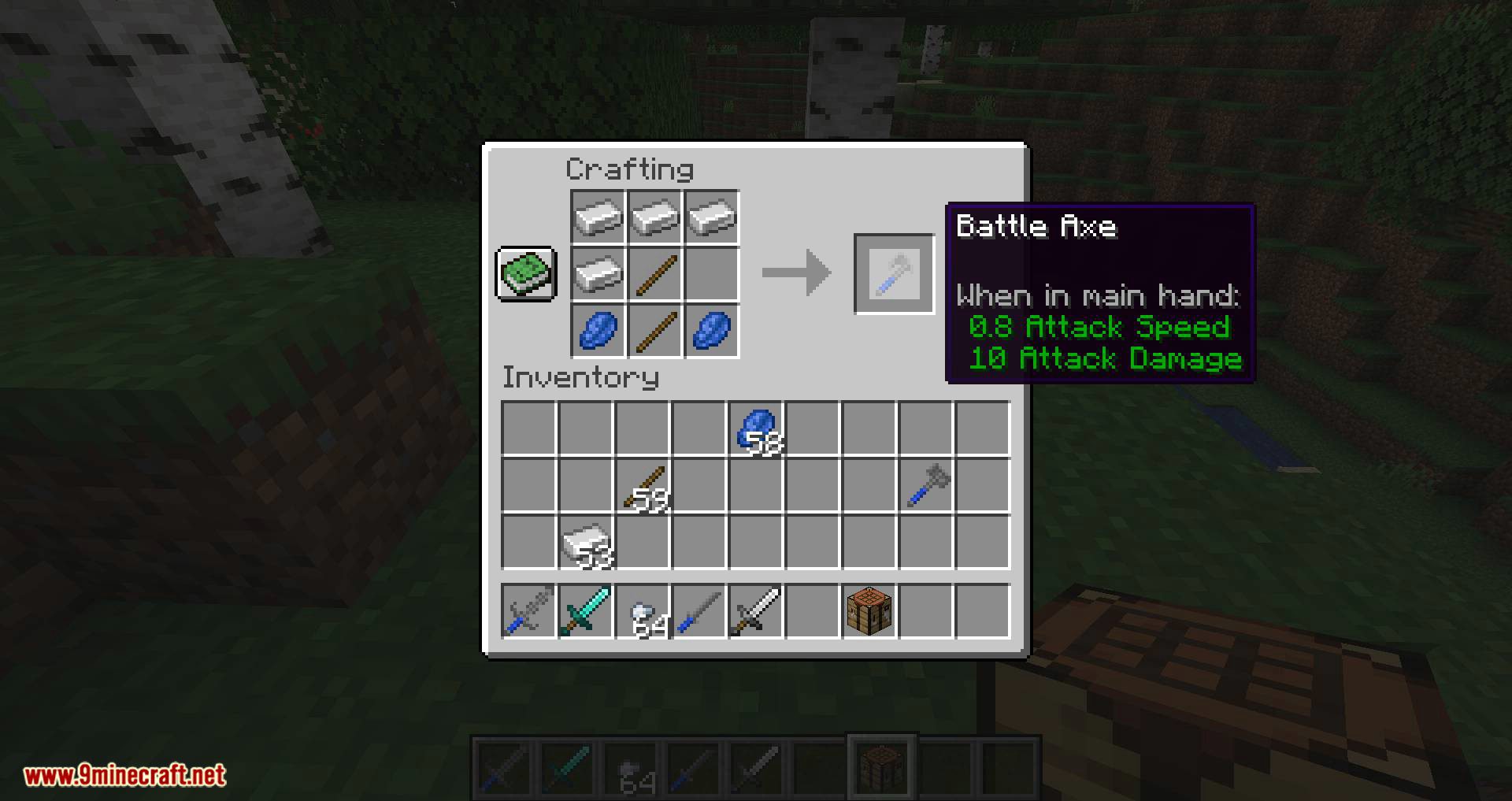 Battle Weapons Pack mod for minecraft 06