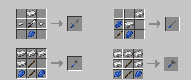 Battle Weapons Pack mod for minecraft 21