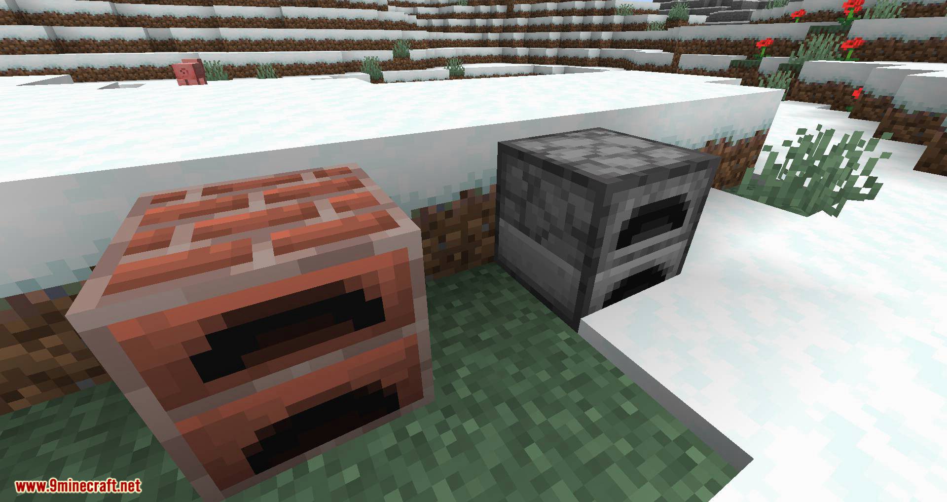 Brick Furnace mod for minecraft 03