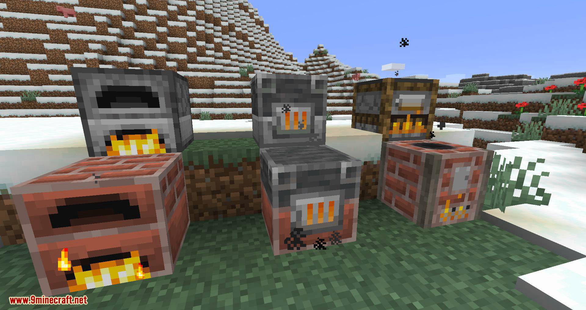 Brick Furnace mod for minecraft 05