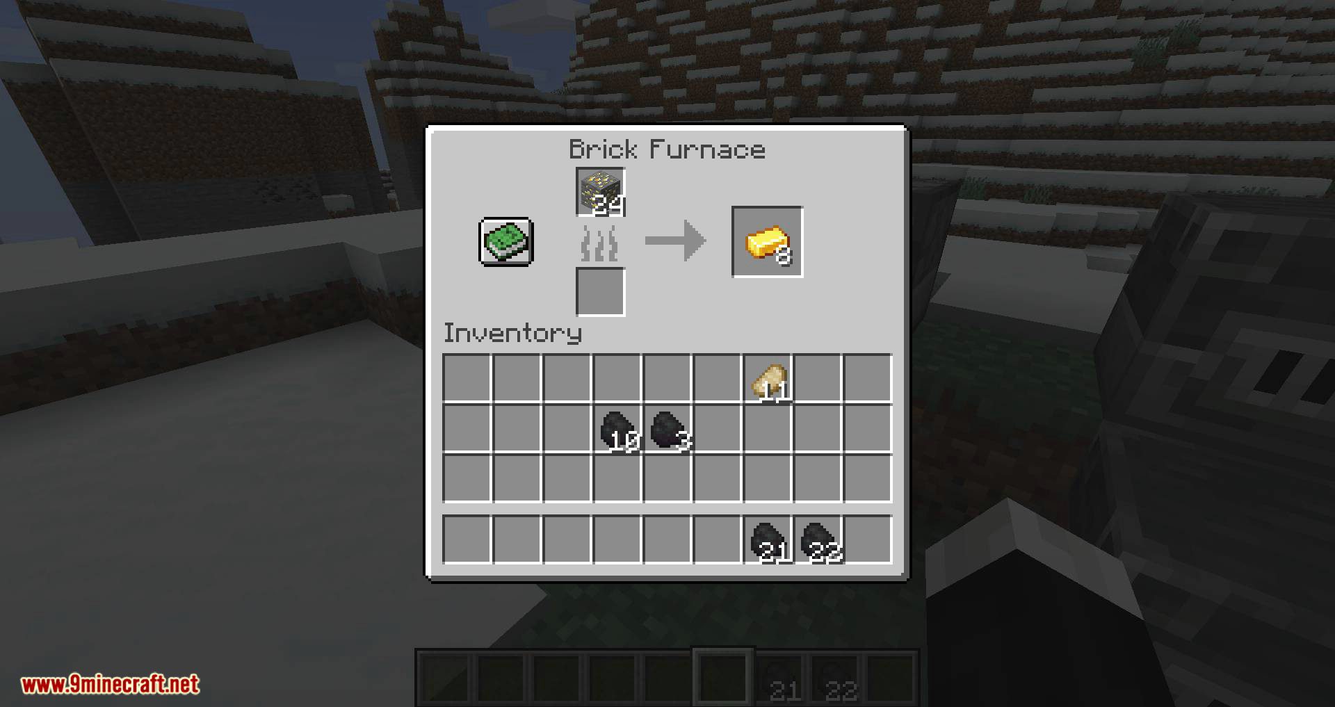 Brick Furnace mod for minecraft 06