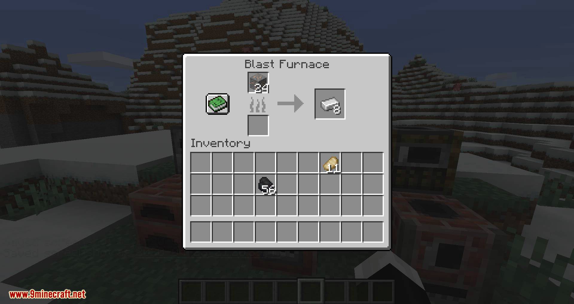 Brick Furnace mod for minecraft 10