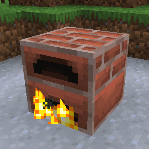 Brick Furnace mod for minecraft 25