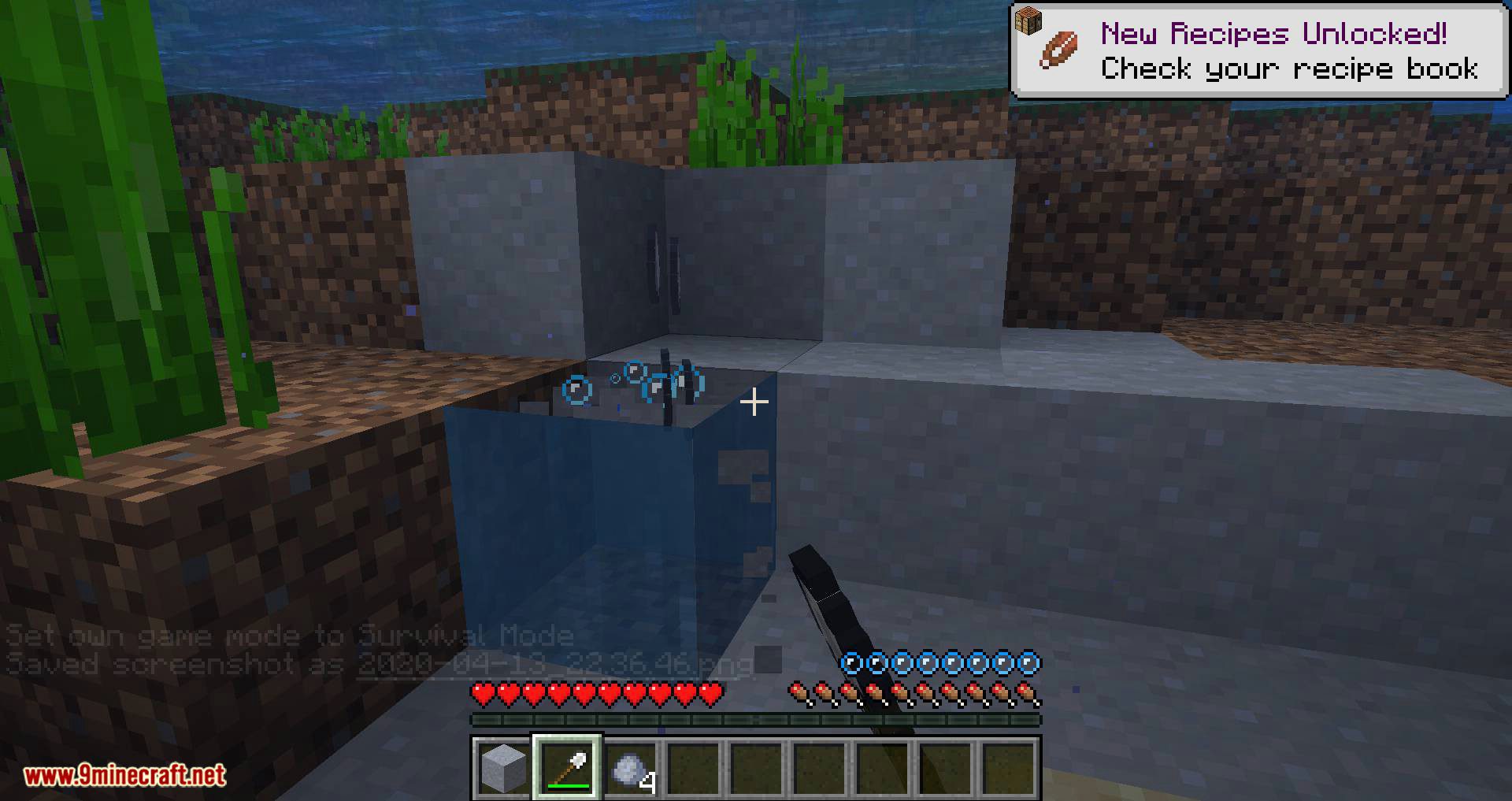 Ceramic Shears mod for minecraft 01