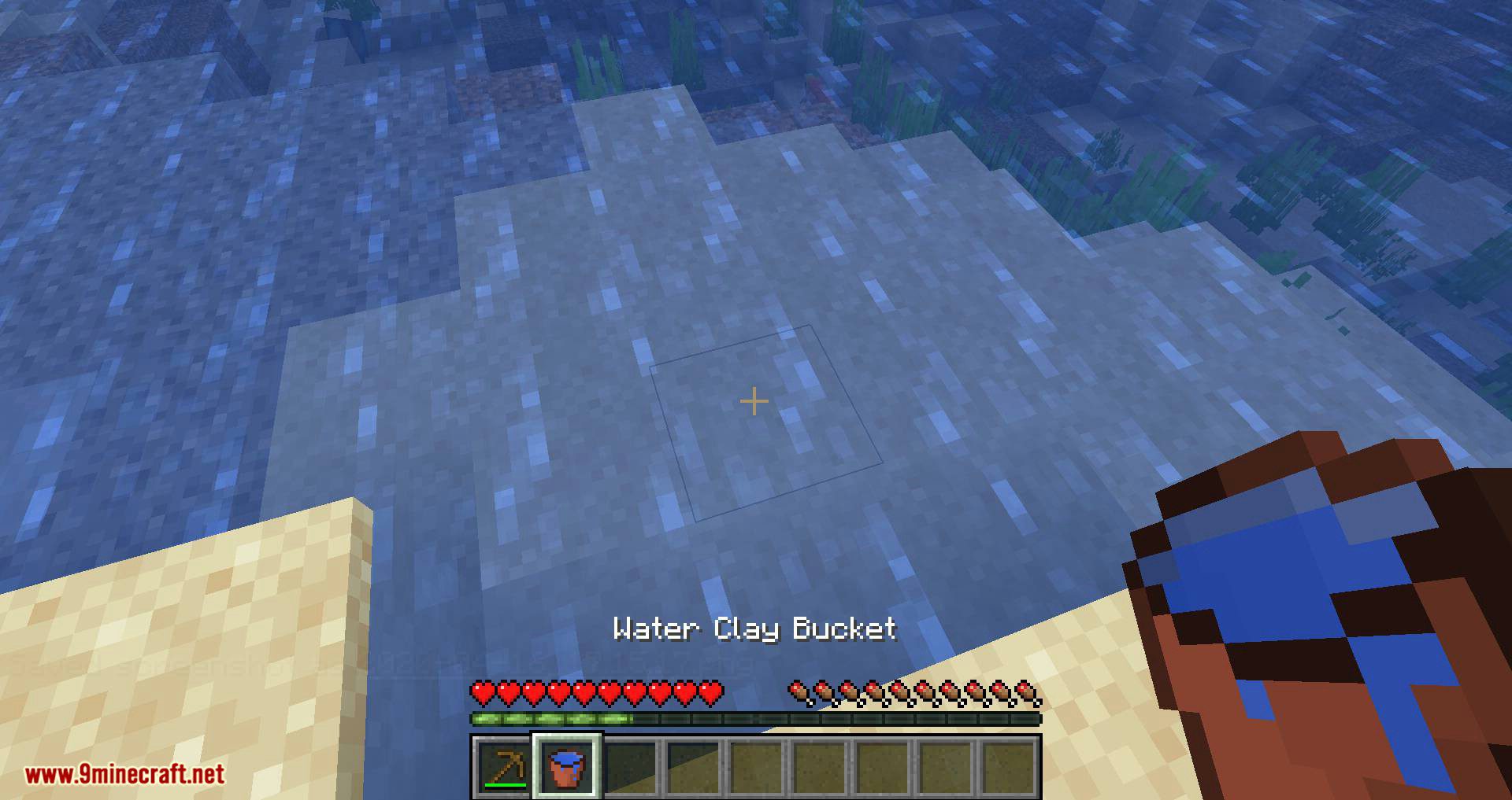 Clay Bucket mod for minecraft 09