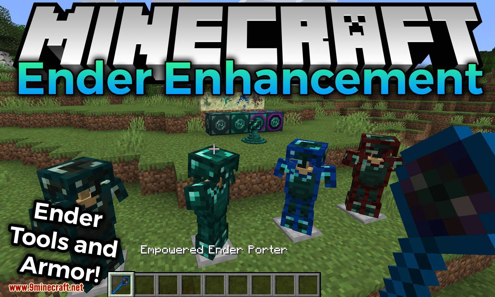 Ender Enhancement mod for minecraft logo