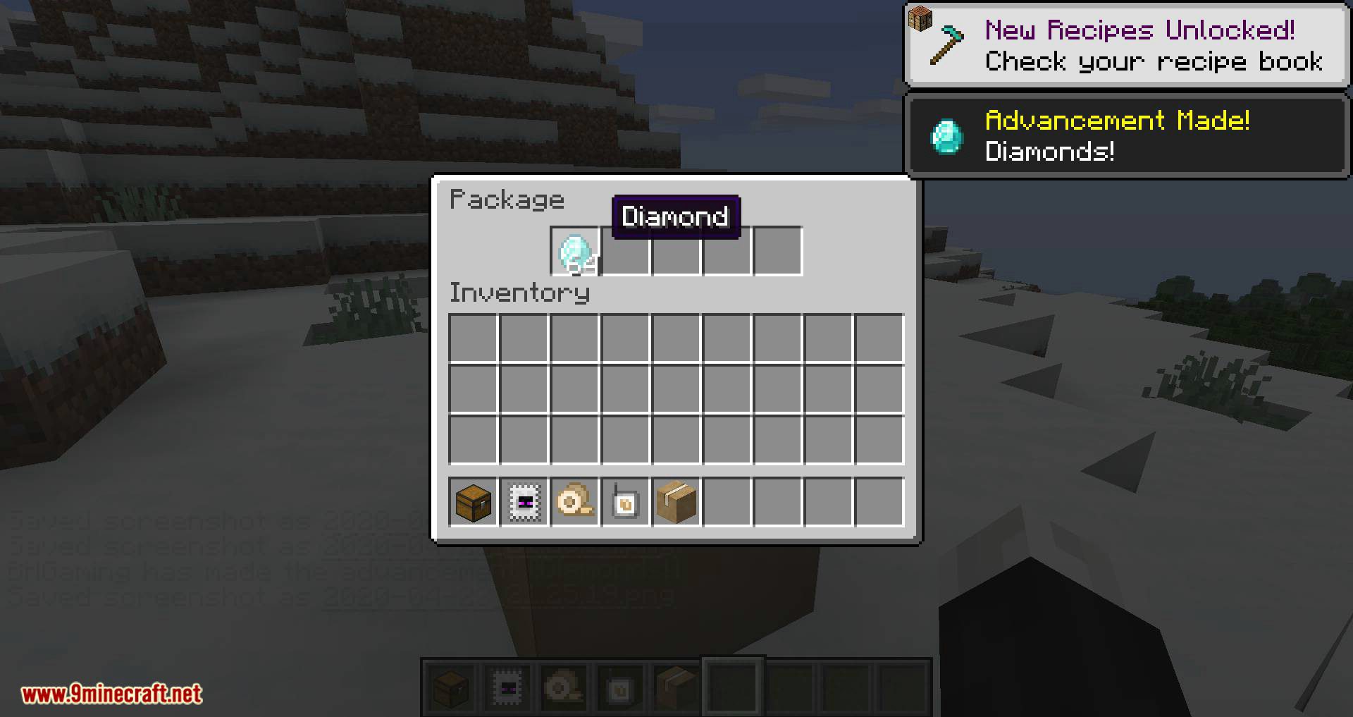 Ender Mail mod for minecraft 03