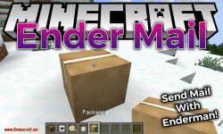 Ender Mail mod for minecraft logo