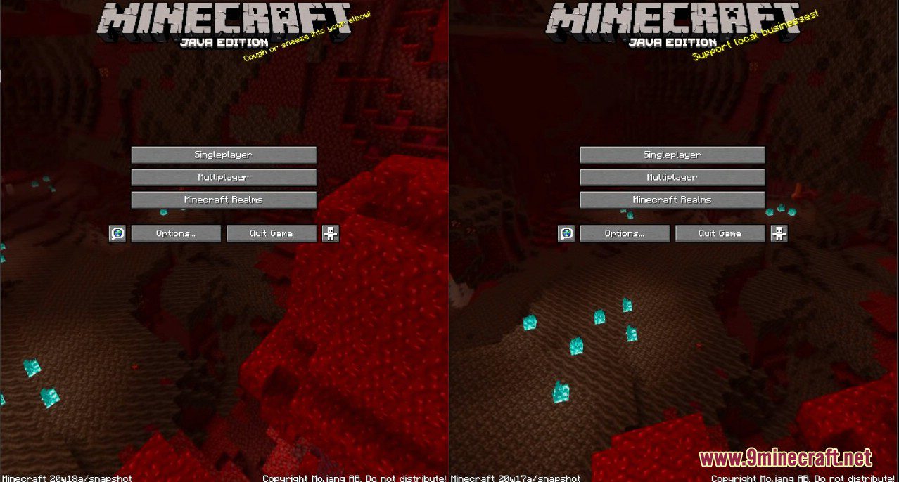 Minecraft 1.16 Snapshot 20w18a Screenshots 2