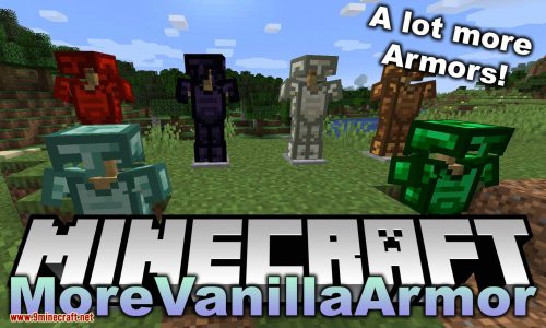 MoreVanillaArmor mod for minecraft logo