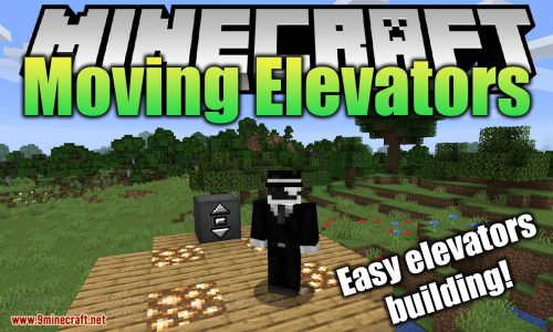 Moving Elevators mod for minecraft logo