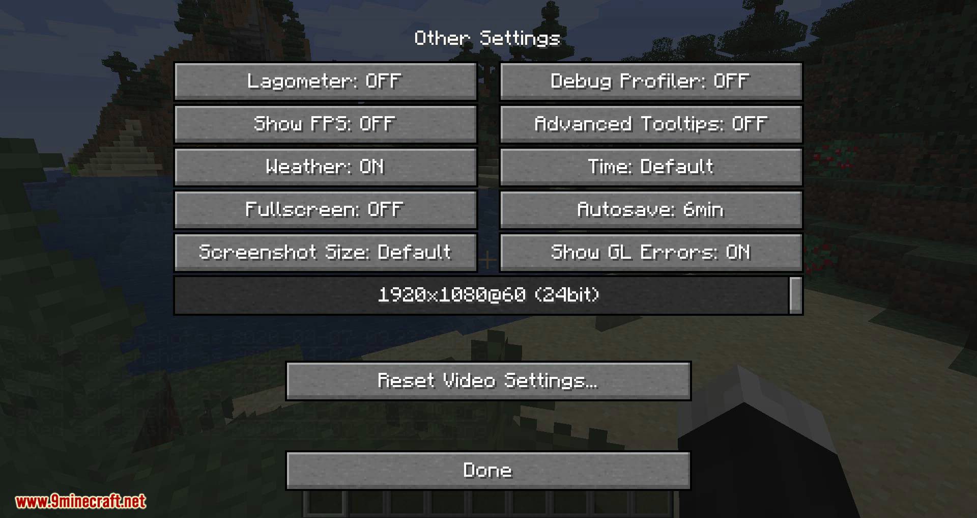 OptiForge mod for minecraft 07