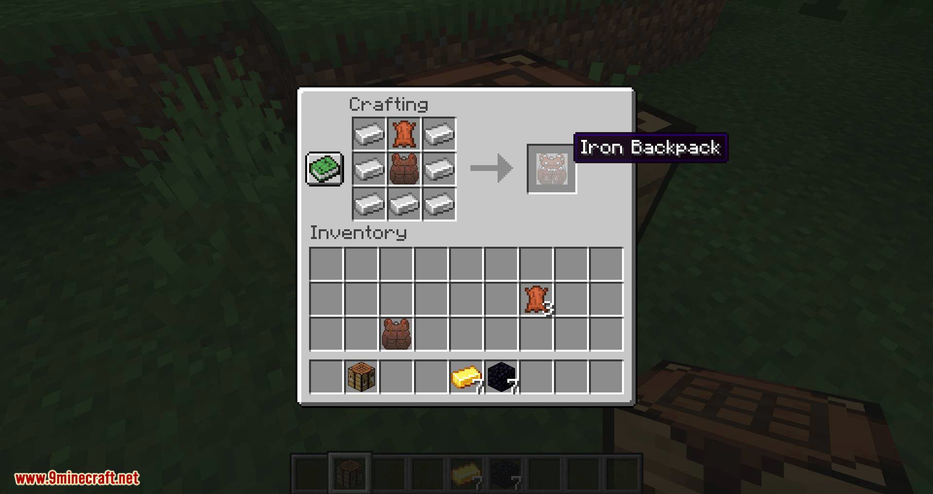 Packed Up Backpacks mod for minecraft 09