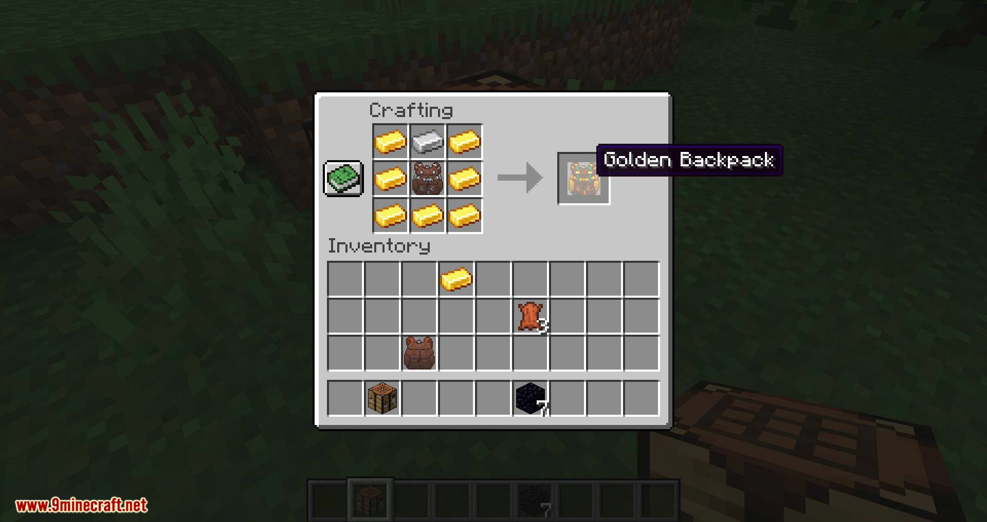 Packed Up Backpacks mod for minecraft 10