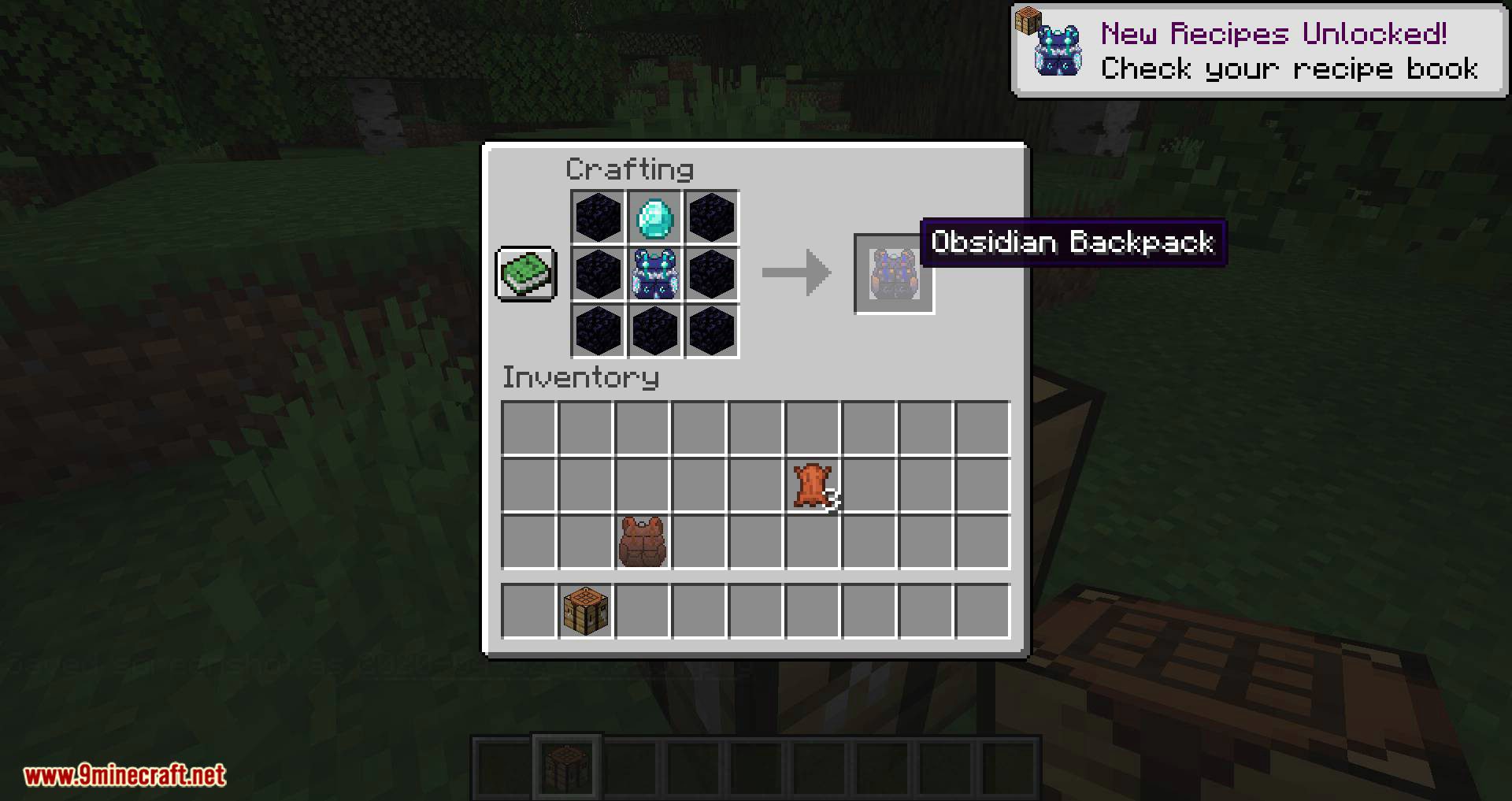 Packed Up Backpacks mod for minecraft 12