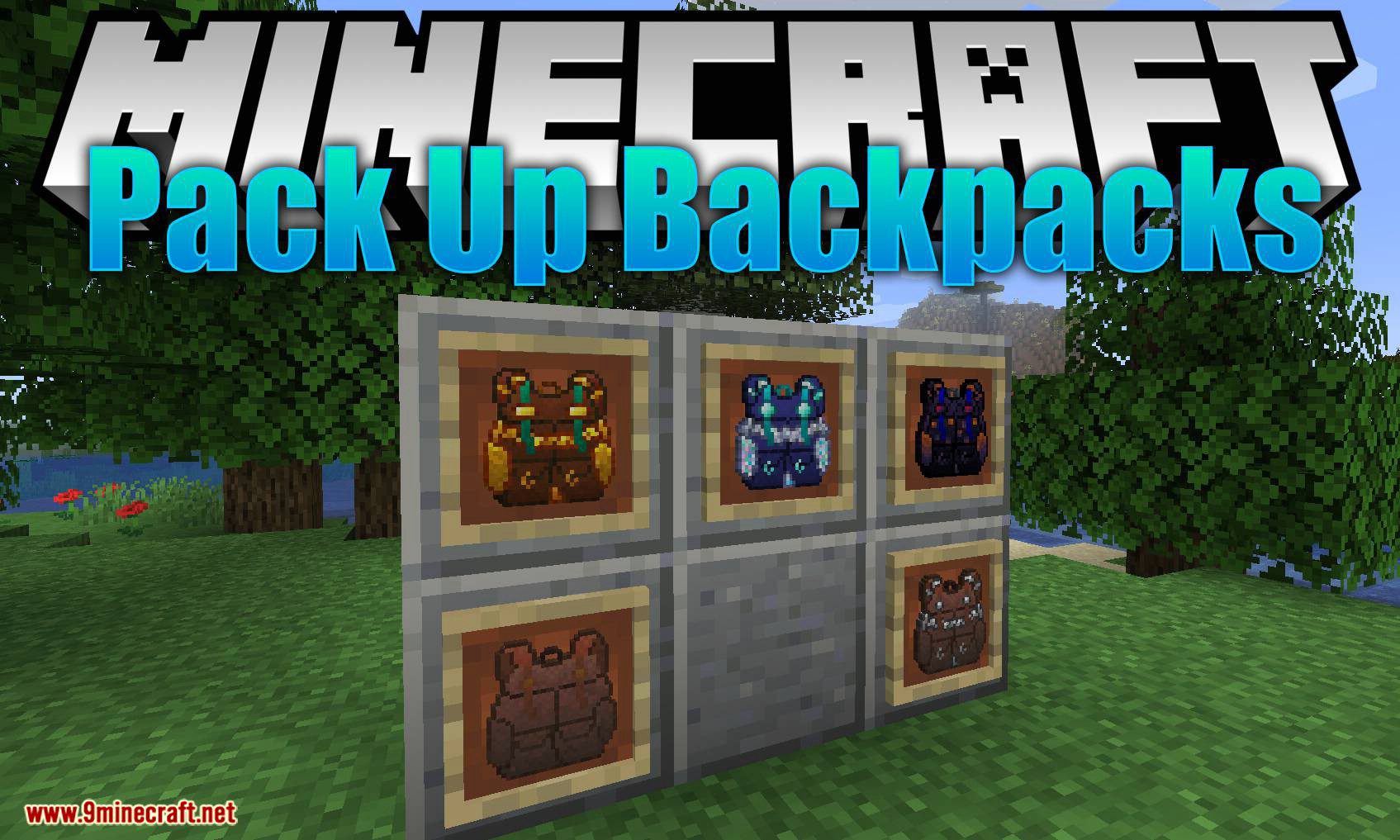 Packed Up Backpacks mod for minecraft logo