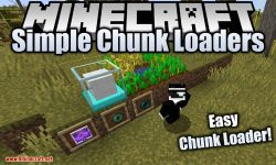 Simple Chunk Loaders mod for minecraft logo