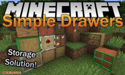 Simple Drawers mod for minecraft logo
