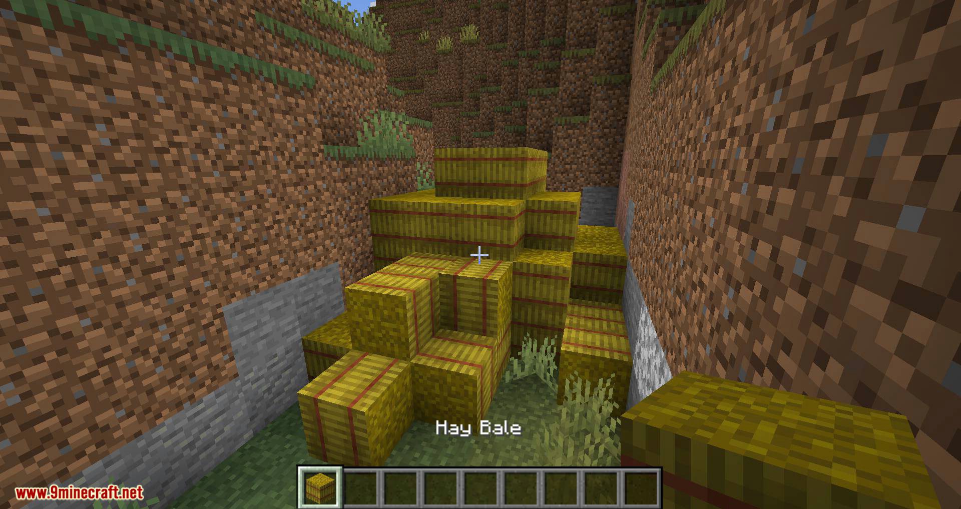 Softer Hay Bales mod for minecraft 02