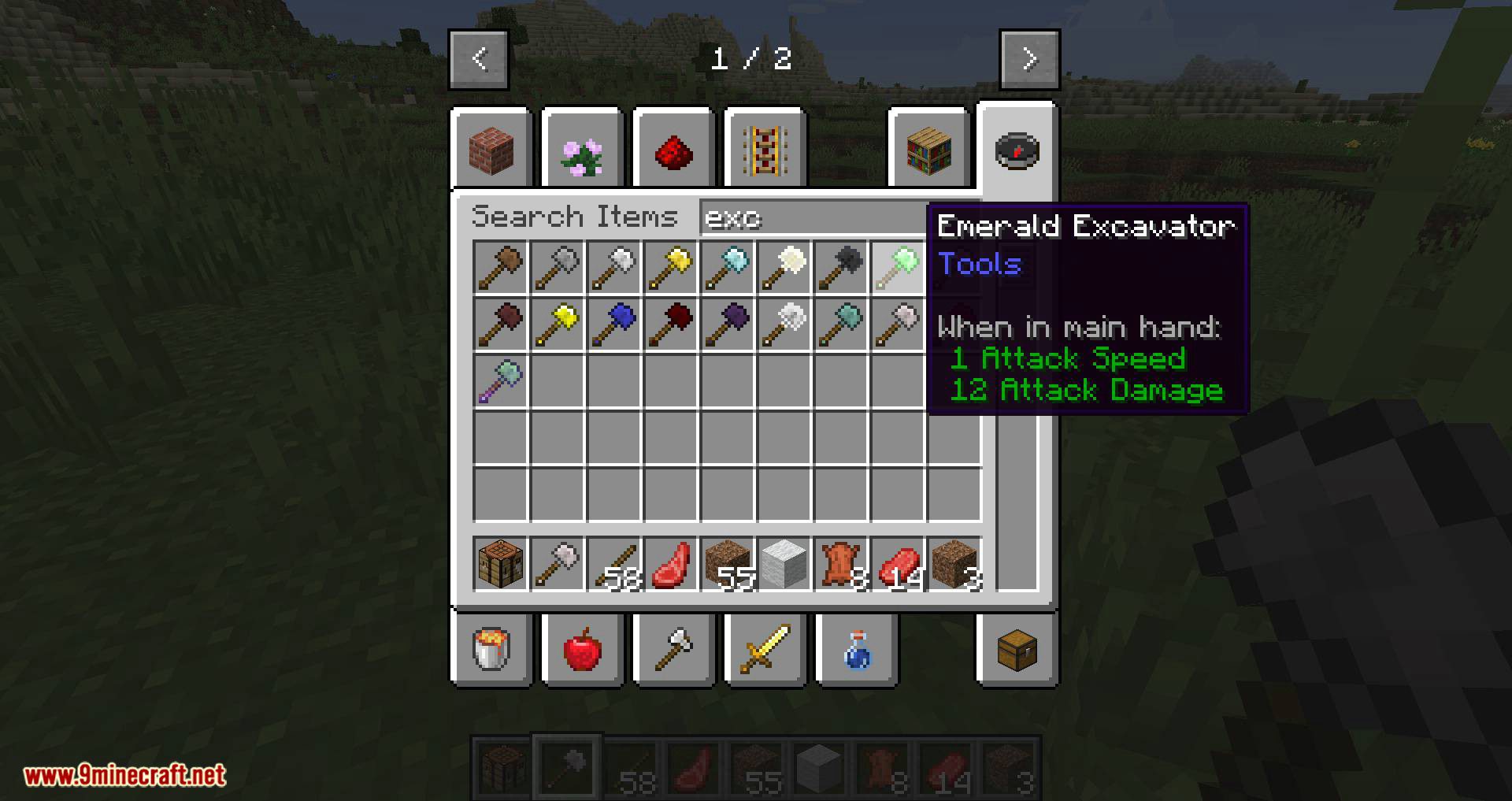 Vanilla Excavators mod for minecraft 11