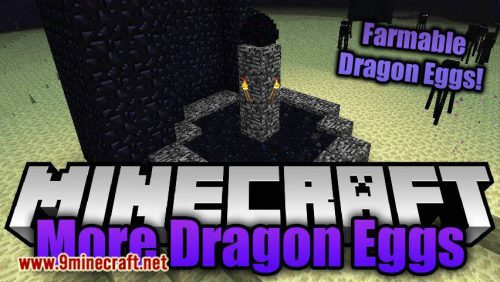 more dragon eggs mod for minecraft logo