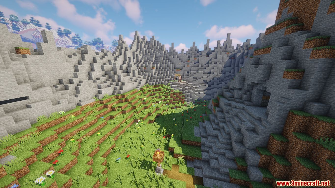 Minecraft middle-earth survival screenshot