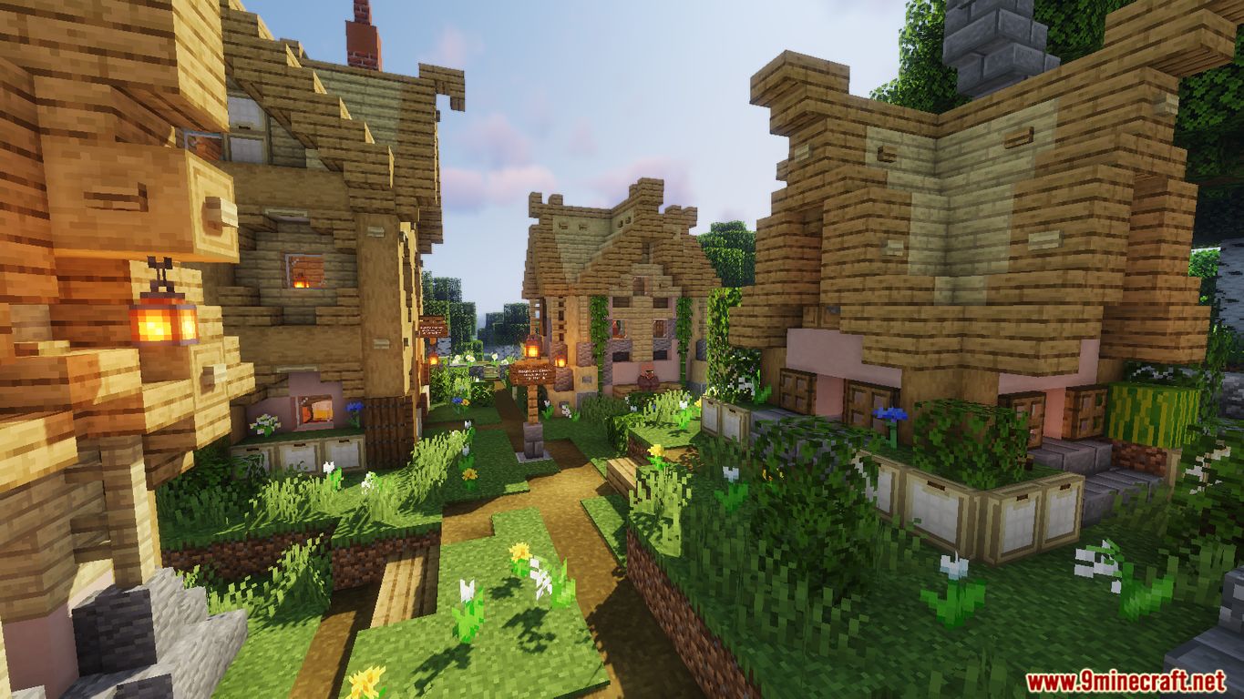 Adventure in the Middle-Earth Map 1.15.2 for Minecraft