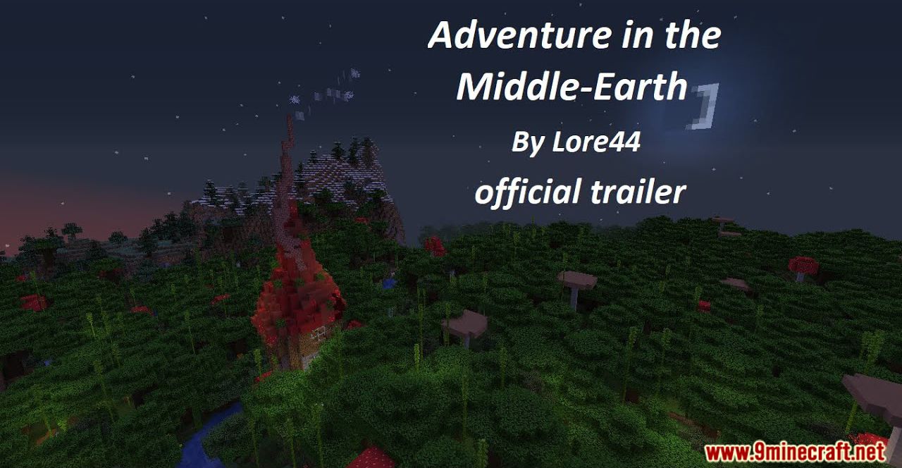 Middle-earth: Complete Map With All Locations And Heroes With Story Quests!  Minecraft Map