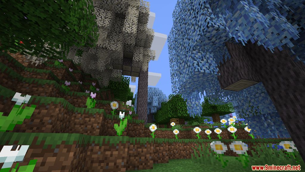 Bloomful Mod 1.15.2 (Aesthetic Trees, Mystical Atmosphere) - 9Minecraft.Net