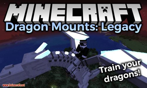 Dragon Mounts Legacy mod for minecraft logo