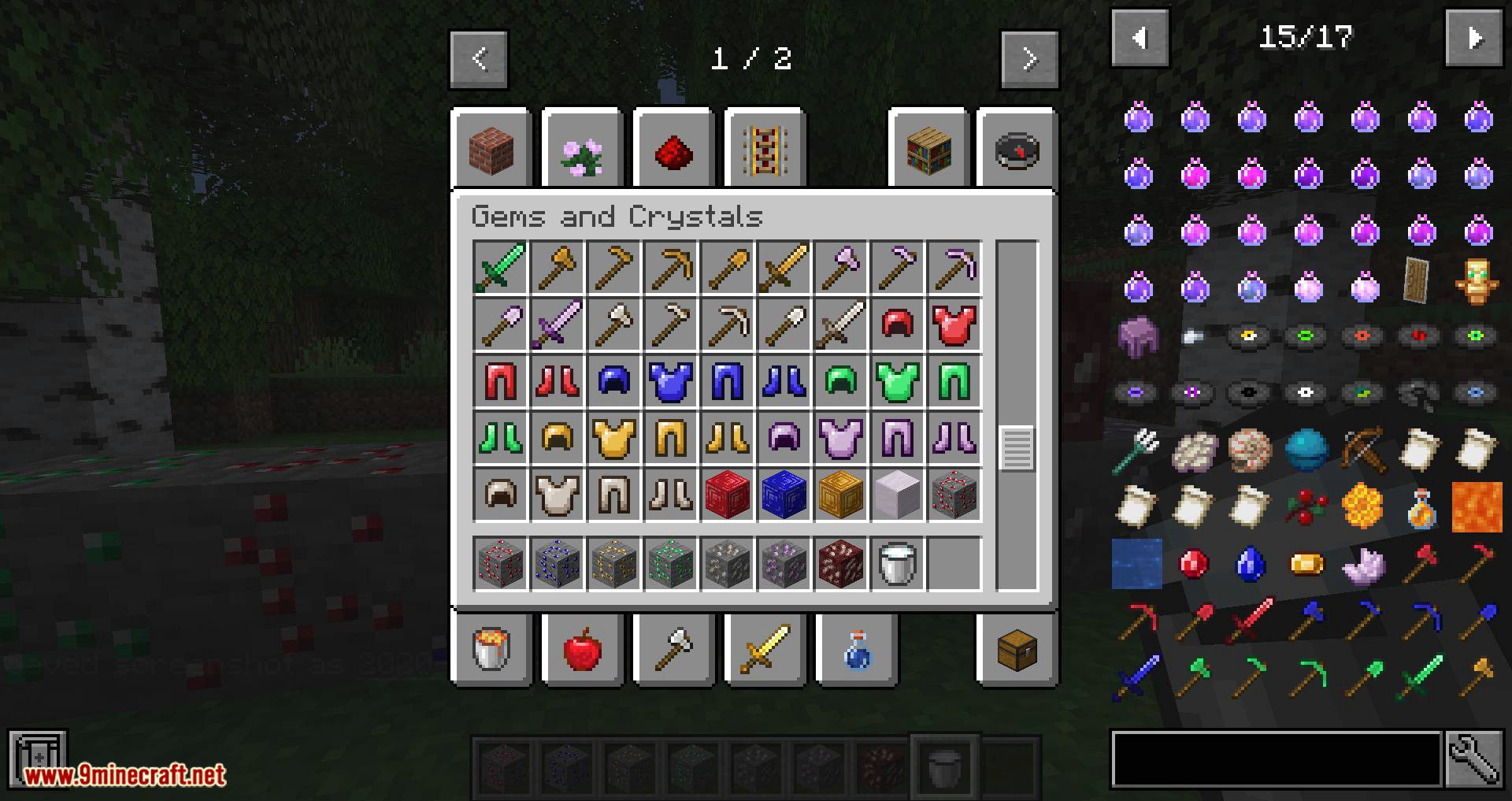 Gems and Crystals Mod for minecraft 10
