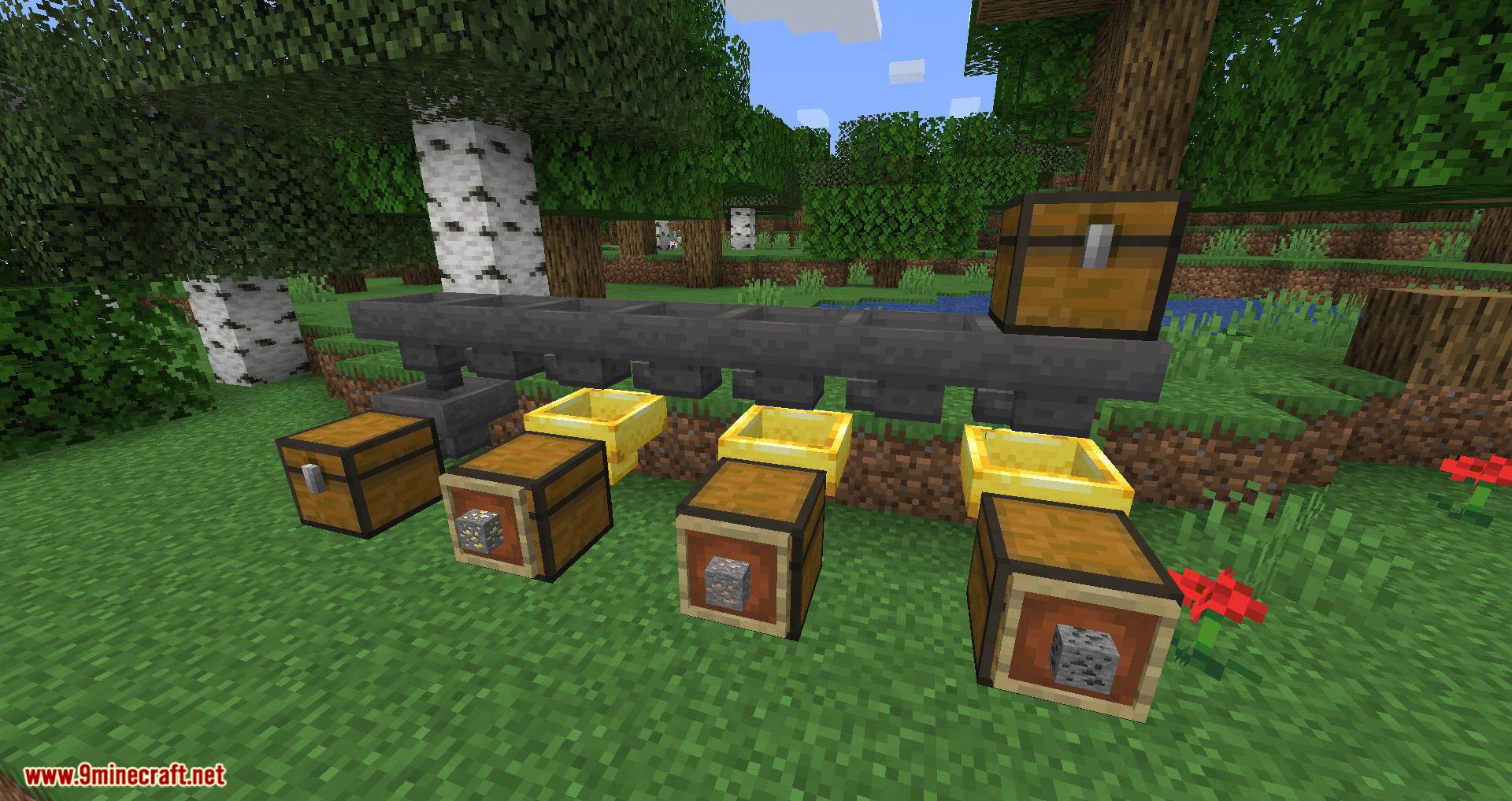 Golden Hopper mod for minecraft 06