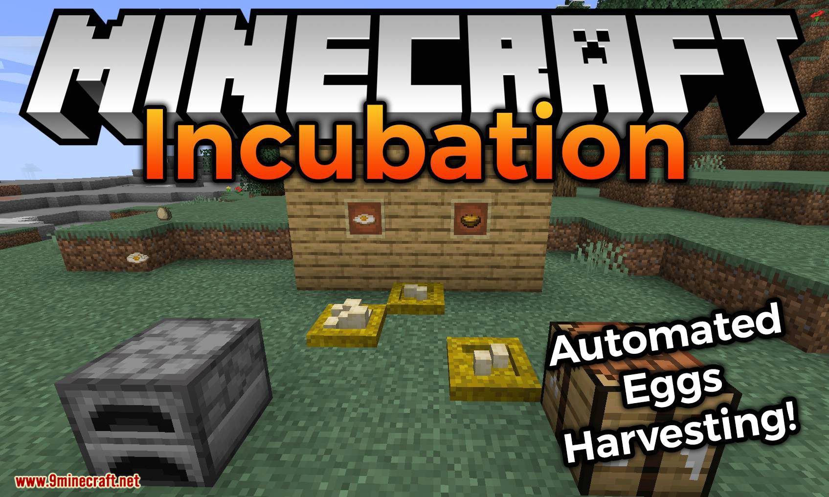 Incubation mod for minecraft logo