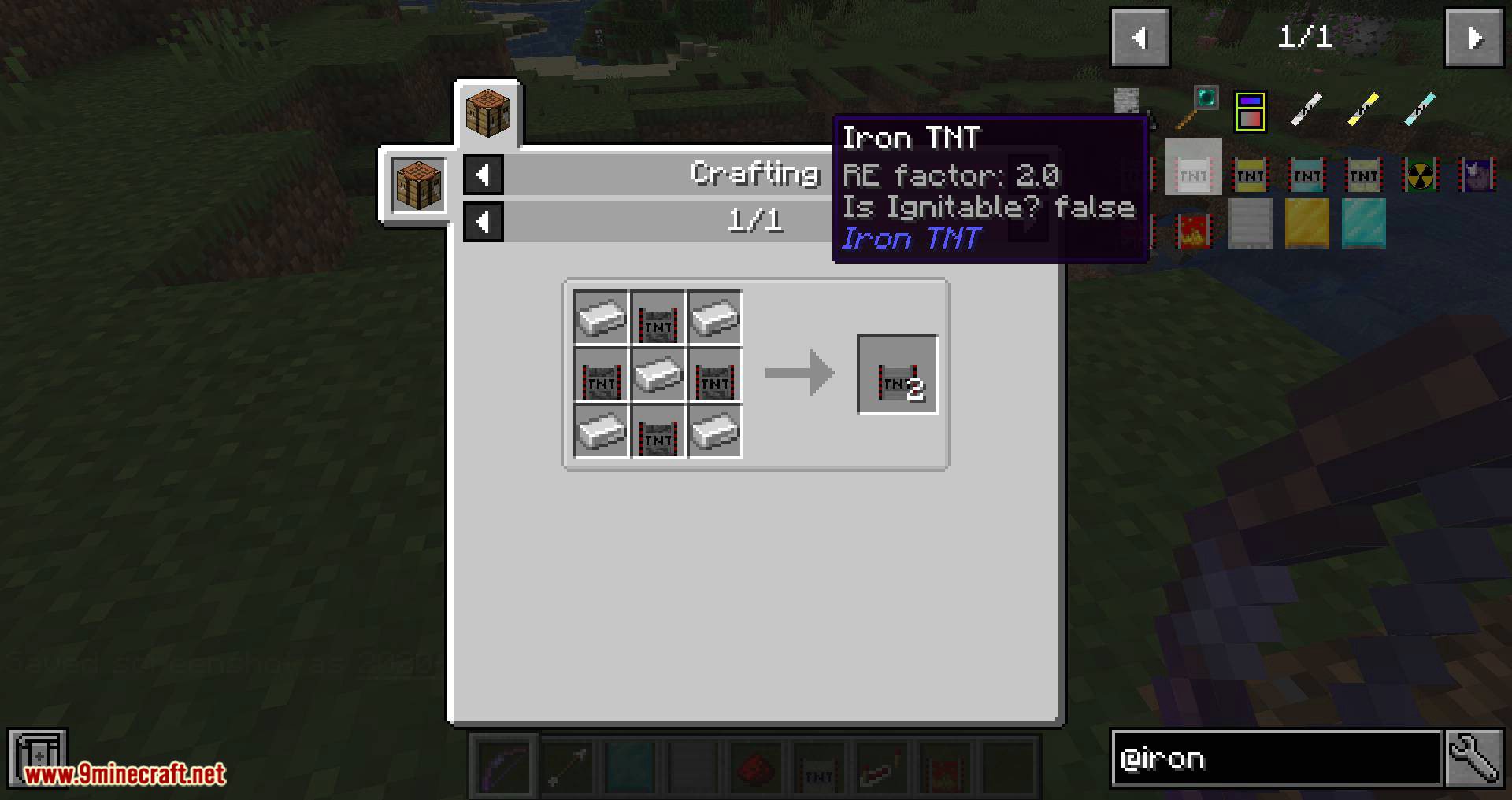 Iron TNT mod for minecraft 19